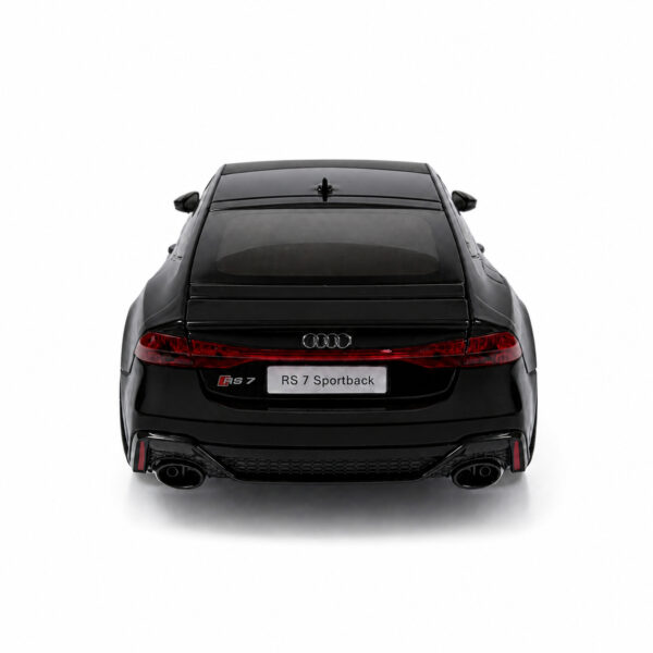 Audi RS 7 Sportback 1:24 Scale Model Car – Grey & Black