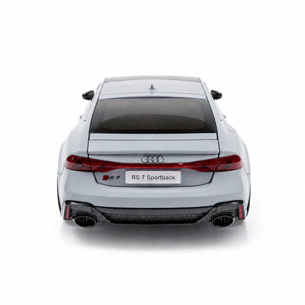 Audi RS 7 Sportback 1:24 Scale Model Car – Grey & Black
