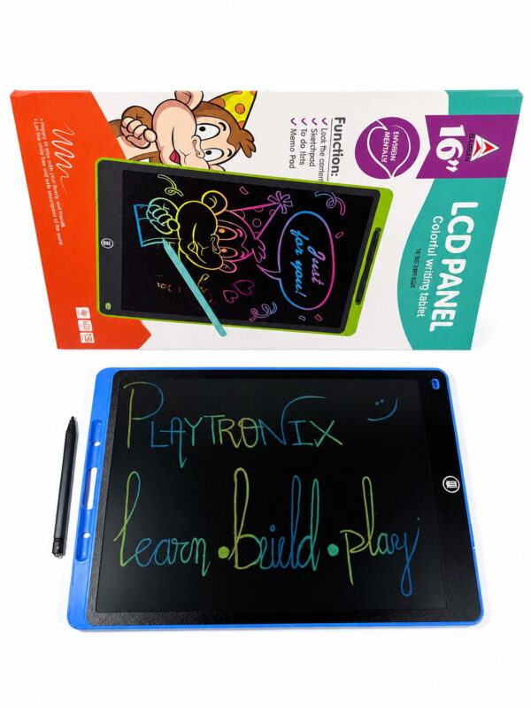 05-blue-tablet-product-optimized Playtronix Colorful LCD Writing Tablet — 12″ & 16″