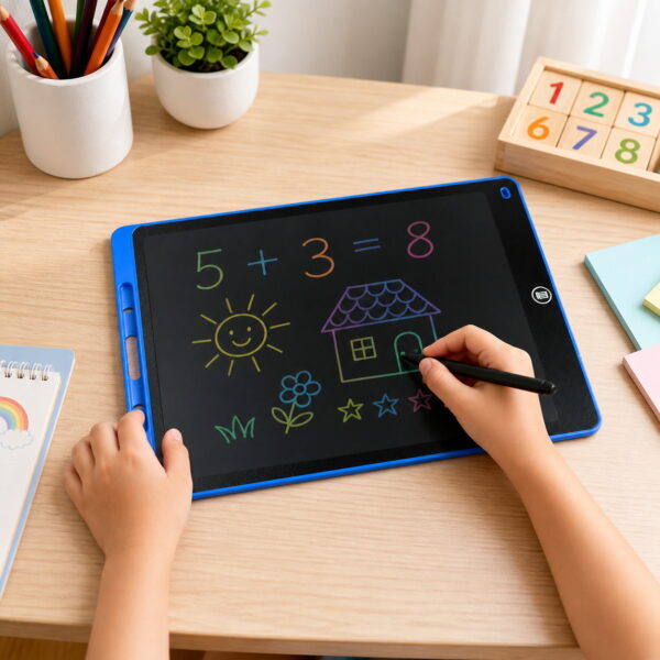 07-marketing-study-desk-optimized Playtronix Colorful LCD Writing Tablet — 12″ & 16″