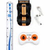 Mini Induction RC Racing Car – Remote Control, Follow & Escape Modes (Black & Orange)