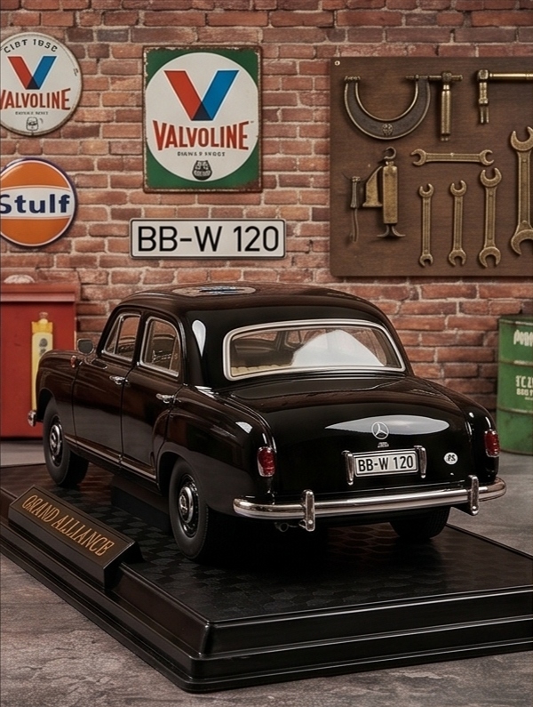 Screenshot 2026-08-26 162701 Classic Mercedes-Benz W120 “Ponton” 1:24 Scale Collectible Model Car