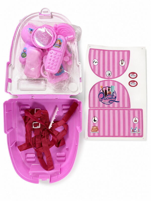 dresser-backpack-product-01 Portable Princess Beauty Dresser Backpack Playset for Kids