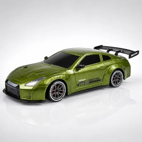 4WD 2.4GHz Rechargeable RC Drift Racing Car with LED Lights