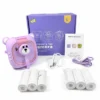 Kids Instant Print Camera – Purple Bear & Dinosaur Basketball Designs (Age 6+)