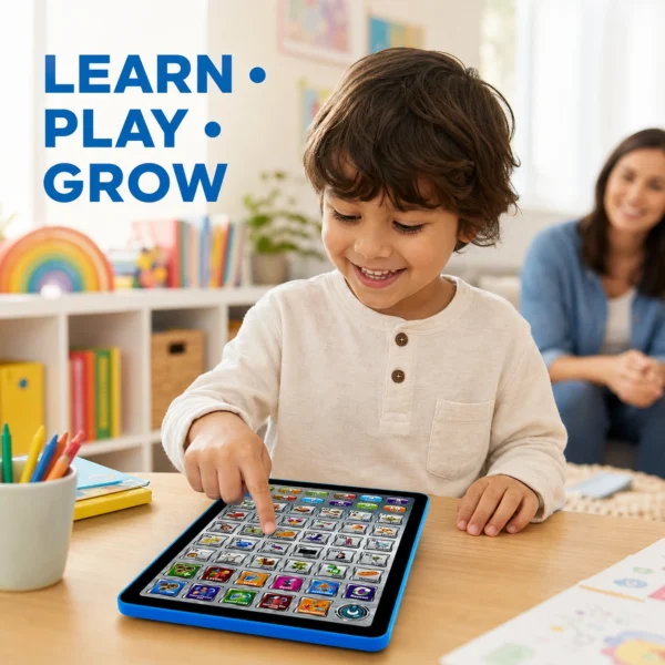 learning-machine-marketing-lifestyle Interactive Learning Machine for Kids – Alphabet, Numbers, Spelling, Maths & Songs (Ages 3+)