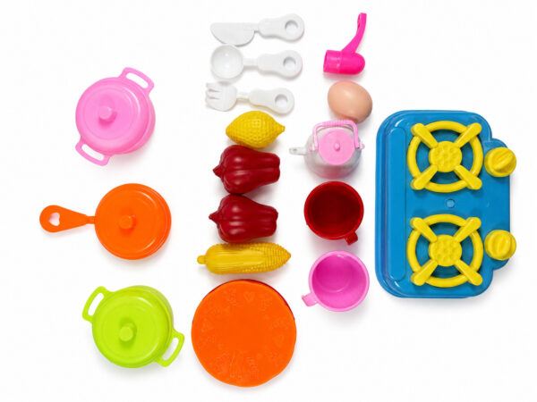 Little Chef 22-Piece Cooking Backpack Playset for Kids