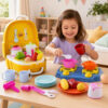 Little Chef 22-Piece Cooking Backpack Playset for Kids