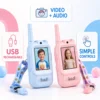 marketing-02-key-features Kids Video Walkie-Talkie Set with 2.4-Inch Color Screens – Blue & Pink
