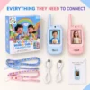 marketing-03-whats-included Kids Video Walkie-Talkie Set with 2.4-Inch Color Screens – Blue & Pink