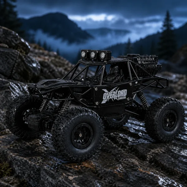 Overlord X9 Max 2WD RC Rock Crawler – Orange / Black