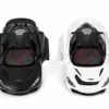 McLaren 720S 1:24 Scale Model Car – Black & White