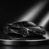 McLaren 720S 1:24 Scale Model Car – Black & White