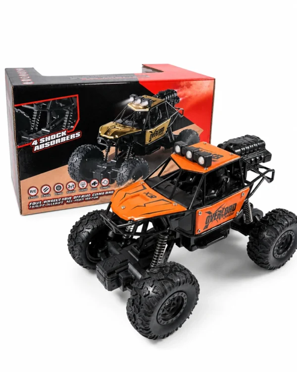 Overlord X9 Max 2WD RC Rock Crawler – Orange / Black