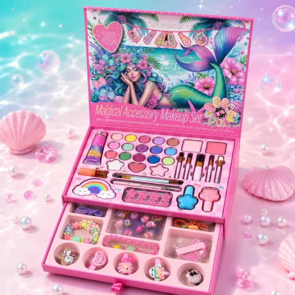 pink-mermaid-makeup-kit-magical-hero Magical Mermaid Makeup & Accessory Gift Set – Pink