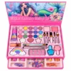 pink-mermaid-makeup-kit-open-tray Magical Mermaid Makeup & Accessory Gift Set – Pink