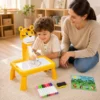 Kids' Tiger Projection Drawing Table