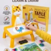 Kids' Tiger Projection Drawing Table