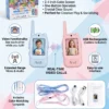 product-03-feature-overview Kids Video Walkie-Talkie Set with 2.4-Inch Color Screens – Blue & Pink