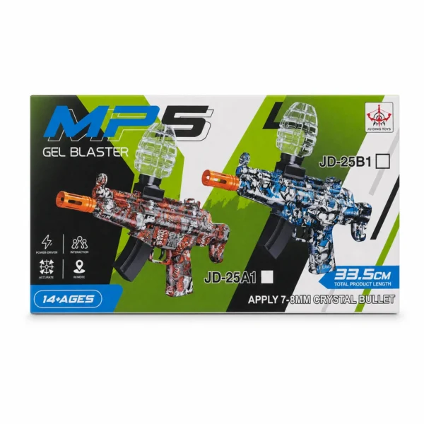 product-box-clean-optimized MP5 Rechargeable Gel Blaster Toy Set – Green Graffiti Edition