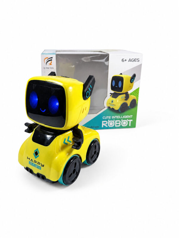 2.4GHz Remote & Induction Controlled Cute Robot Car – Follow & Escape Modes