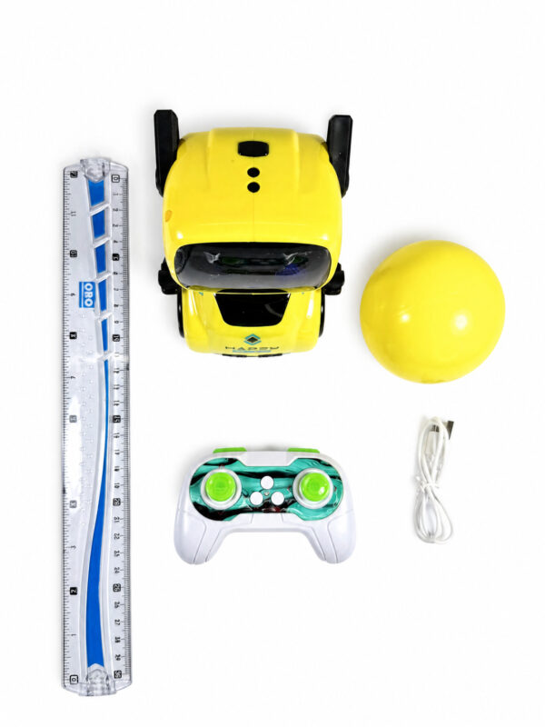 2.4GHz Remote & Induction Controlled Cute Robot Car – Follow & Escape Modes