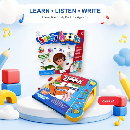 Study Book – Interactive Intellectual Learning System for Kids (Ages 3+)