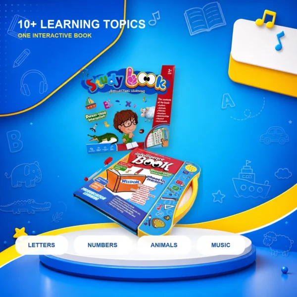 study-book-marketing-topics Study Book – Interactive Intellectual Learning System for Kids (Ages 3+)