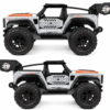 TASTIEN RC Truck - Side Profile Both side profiles of the TASTIEN 1:14 RC truck showing the 4x4 body, roll cage and number 29 rear wing