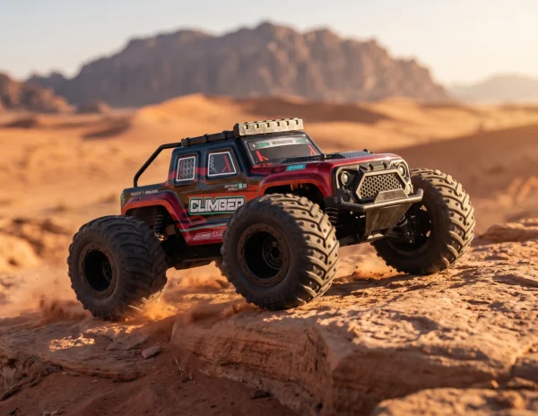 Desert image: Wild Drive RC Monster Climber Truck driving in the desert