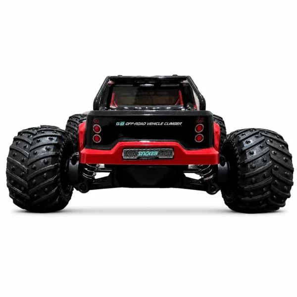 Rear image: Rear view of Wild Drive RC Monster Climber Truck