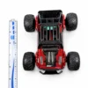 Size image: 1:18 Wild Drive RC Monster Climber Truck beside measurement ruler