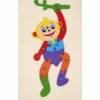 wooden-number-puzzle-monkey Wooden Number Puzzle Set – Monkey, Train, Moray Dragon & Pterosaur