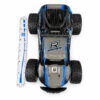 Yile Storm RC Truck - 1:14 Scale Size Reference Top view of the Yile Storm RC truck beside a 30 cm ruler showing its 1:14 scale size